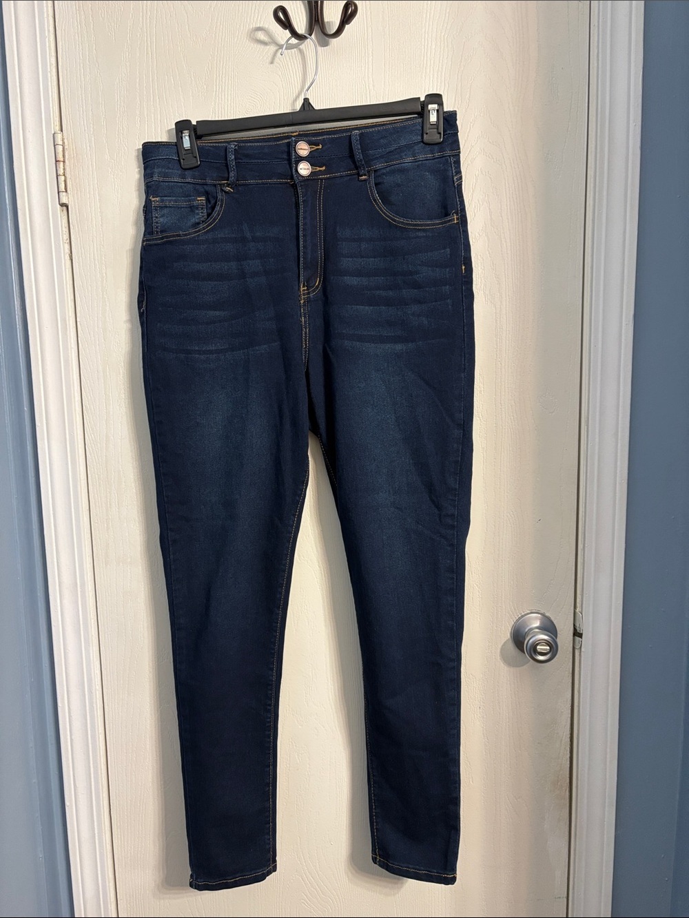 Dollhouse Dark Indigo High-Rise Skinny Jeans